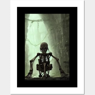 Skeleton Attitude Posters and Art